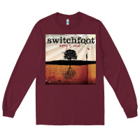 Burgundy Switchfoot nothing is sound Long Sleeve Tee - ArtMosaic