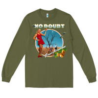 Army Green no doubt, rock Long Sleeve Tee - ArtMosaic