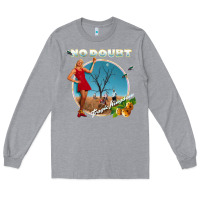 Heather Grey no doubt, rock Long Sleeve Tee - ArtMosaic