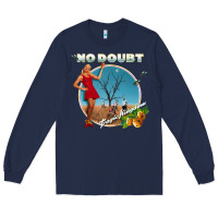Navy no doubt, rock Long Sleeve Tee - ArtMosaic