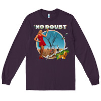 Plum no doubt, rock Long Sleeve Tee - ArtMosaic