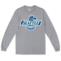 Heather Grey seattle thunderbirds, Long Sleeve Tee - ArtMosaic