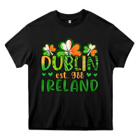 Black dublin ireland st patrick s day Heavy Core Tee - Artiststas