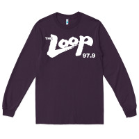 Plum The Loop 97.9 Illinois Radio Long Sleeve Tee - ArtMosaic