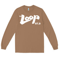 Toasted Coconut The Loop 97.9 Illinois Radio Long Sleeve Tee - ArtMosaic