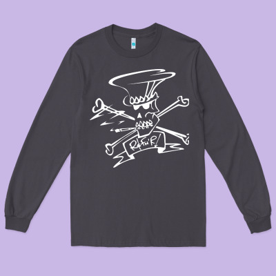 Slash Long Sleeve Tee Designed By Artmosaic