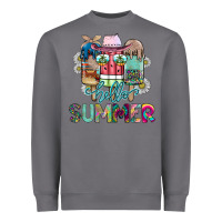 Storm Hello Summer Heavyweight Sweatshirt - CowhideDigitalArt