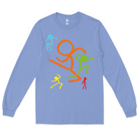 Colony Blue alan becker gaming gift Long Sleeve Tee - ArtMosaic