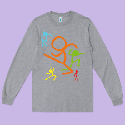 Alan Becker Gaming Gift Long Sleeve Tee Designed By Artmosaic