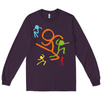 Plum alan becker gaming gift Long Sleeve Tee - ArtMosaic