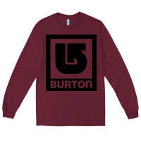 Burgundy burton Long Sleeve Tee - ArtMosaic