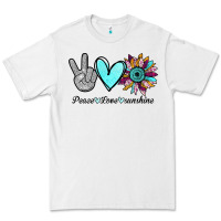 White Peace Love Sunshine Premium Tee - Bettercallsaul