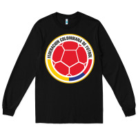 Black colombia Long Sleeve Tee - ArtMosaic