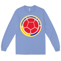 Colony Blue colombia Long Sleeve Tee - ArtMosaic