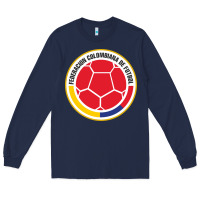 Navy colombia Long Sleeve Tee - ArtMosaic