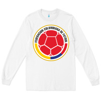 White colombia Long Sleeve Tee - ArtMosaic