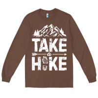 Chestnut take hike Long Sleeve Tee - ArtMosaic