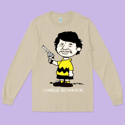 Charlie Brownson Long Sleeve Tee Designed By Artmosaic