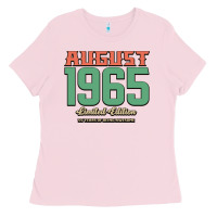 Bubblegum Pink August 1965 Limited Edition 55 Years Of Being Awesome Ladies Tee - Bettercallsaul
