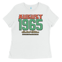 August 1965 Limited Edition 55 Years Of Being Awesome Ladies Tee | Teevron