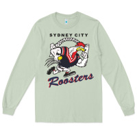 Matcha roosters-sydney city Classic Long Sleeve Tee - ArtMosaic