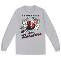 Moon Dust roosters-sydney city Classic Long Sleeve Tee - ArtMosaic