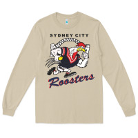 Mushroom roosters-sydney city Classic Long Sleeve Tee - ArtMosaic