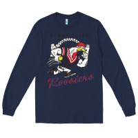Navy roosters-sydney city Classic Long Sleeve Tee - ArtMosaic