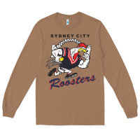 Toasted Coconut roosters-sydney city Classic Long Sleeve Tee - ArtMosaic