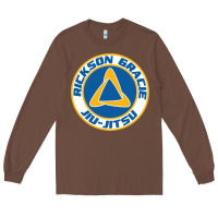 Chestnut rickson gracie jiu jitsu Long Sleeve Tee - ArtMosaic