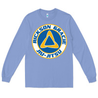 Colony Blue rickson gracie jiu jitsu Long Sleeve Tee - ArtMosaic