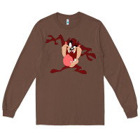 Chestnut tasmanian devil cartoon character Long Sleeve Tee - ArtMosaic