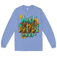 Colony Blue Best Mom ever mother's day Long Sleeve Tee - HowdyJamesFarm