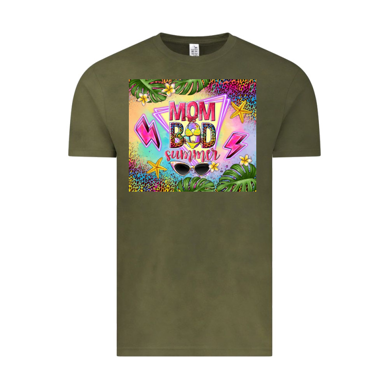 Mom Bod Summer Vintage Tee by TumblerDesignByShophia | Teevron