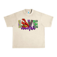Sandshell love crawfish mardi gras Urban Heavy Tee - CowGirlArtShop