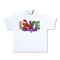 White love crawfish mardi gras Urban Heavy Tee - CowGirlArtShop
