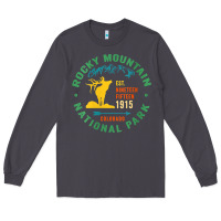 Smoke womens rocky mountain national park hiking travel souvenir novelty v n Long Sleeve Tee - trangStudio
