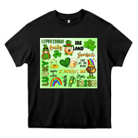 Black st patrick's day Heavy Core Tee - Artiststas