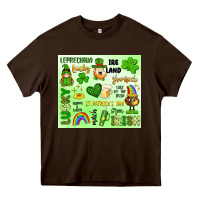Chocolate Brown st patrick's day Heavy Core Tee - Artiststas