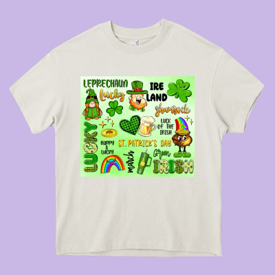St Patrick's Day Heavy Core Tee Designed By Artiststas