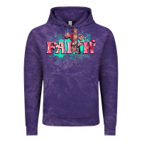 Cloud Purple faith breast cancer Vintage Hoodie - CowGirlArtShop