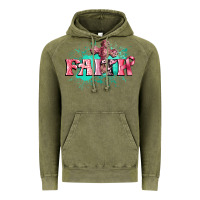 Vintage Olive faith breast cancer Vintage Hoodie - CowGirlArtShop