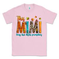 Bubblegum Pink This mimi loves her little pumpkins Classic Tee - texasbilliewilder