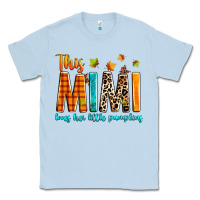 Dusty Blue This mimi loves her little pumpkins Classic Tee - texasbilliewilder
