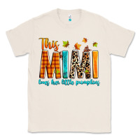Natural This mimi loves her little pumpkins Classic Tee - texasbilliewilder