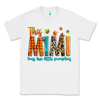 White This mimi loves her little pumpkins Classic Tee - texasbilliewilder