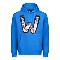 True Royal Baseball Alphabet Premium Hoodie - CowhideDigitalArt