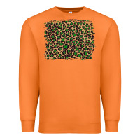 Carrot leopard with green glitter Premium Sweatshirt - Artiststas