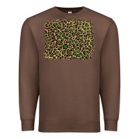 Chestnut leopard with green glitter Premium Sweatshirt - Artiststas