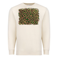 Sandshell leopard with green glitter Premium Sweatshirt - Artiststas